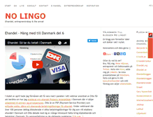 Tablet Screenshot of nolingo.se
